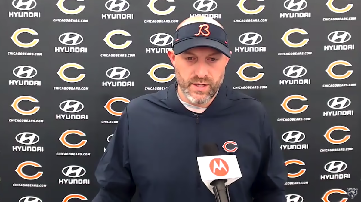 Matt Nagy Bears Rams Press Conference