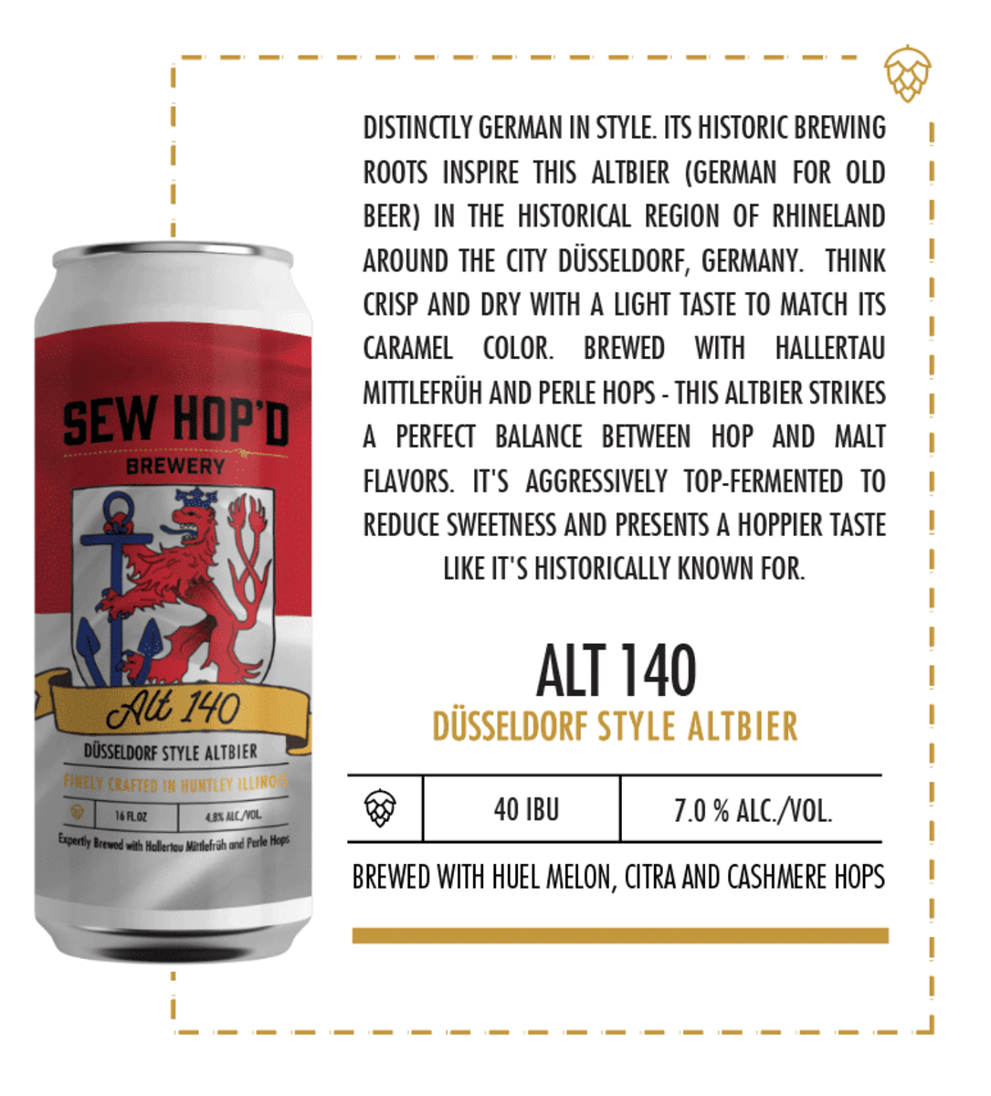 Illinois' breweries Sew Hop'd