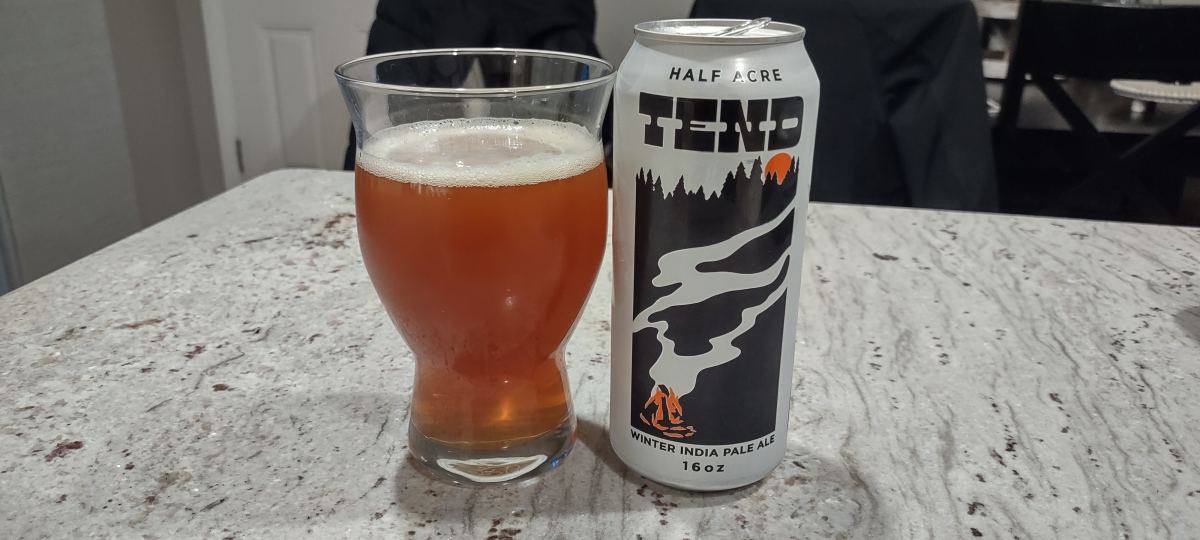 Half Acre Beer Company Tend Winter IPA