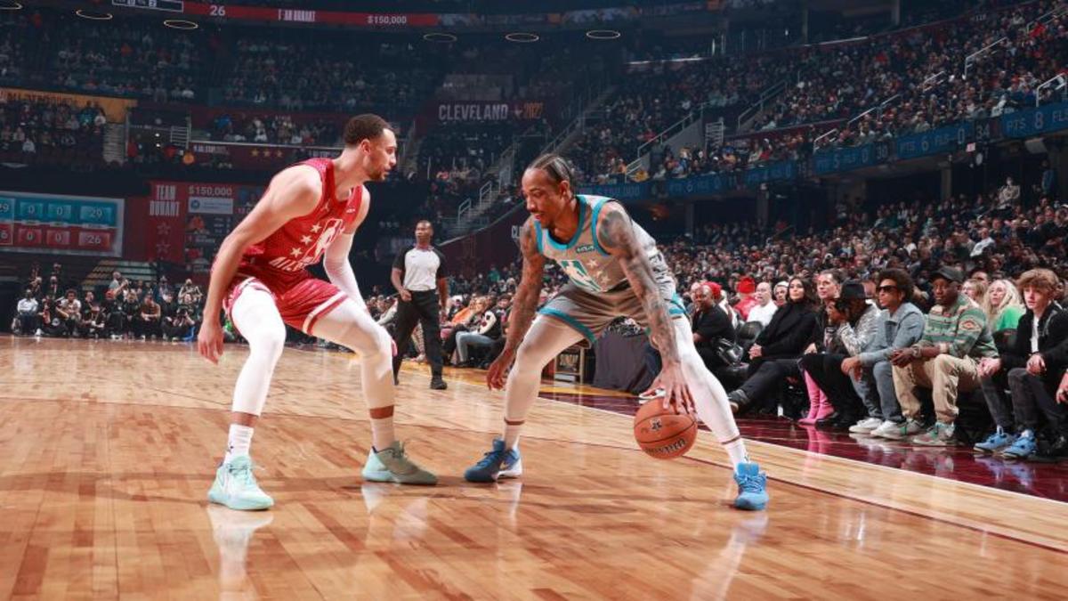 Zach LaVine DeMar DeRozan NBA All Star Game