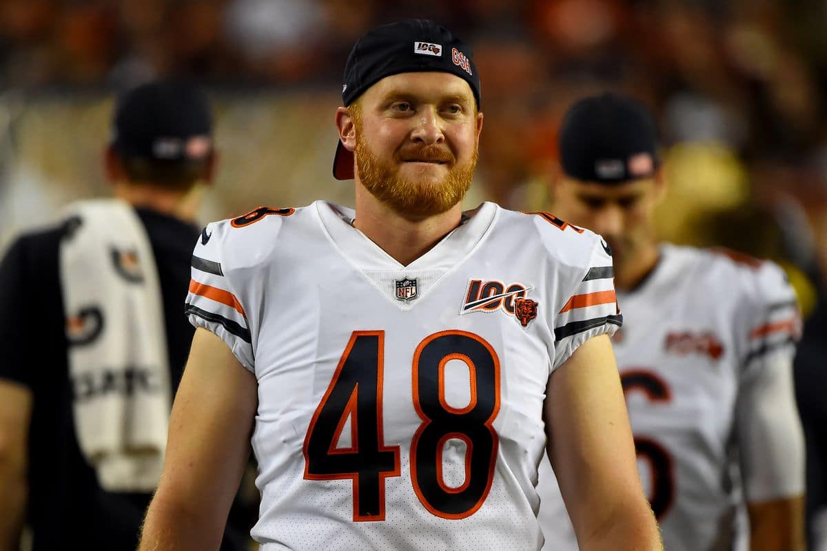 Chicago Bears long snapper Patrick Scales
