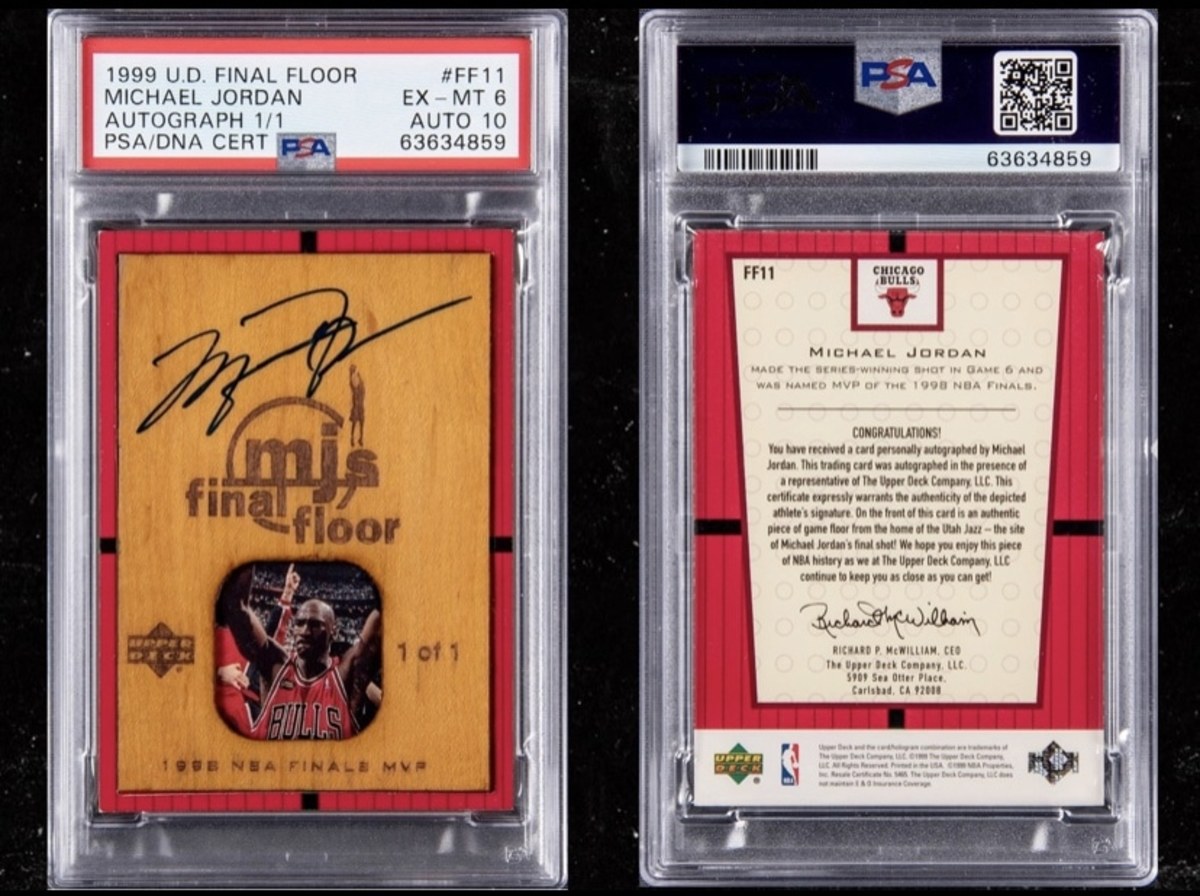 Rare Michael Jordan Card Auction